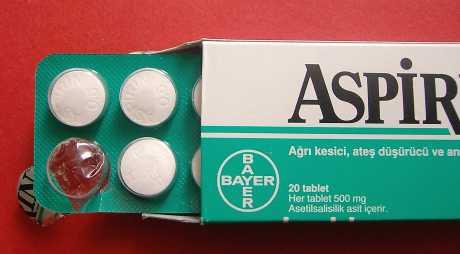 Aspirin i rak