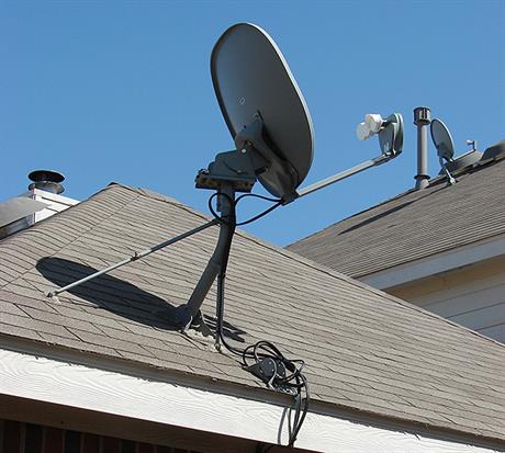 TV antena na krovu zgrade nije osigurana